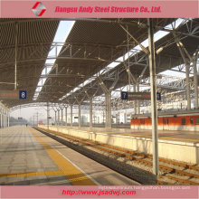 Design Steel Space Frame Metal Roofing for Railway Station 2017